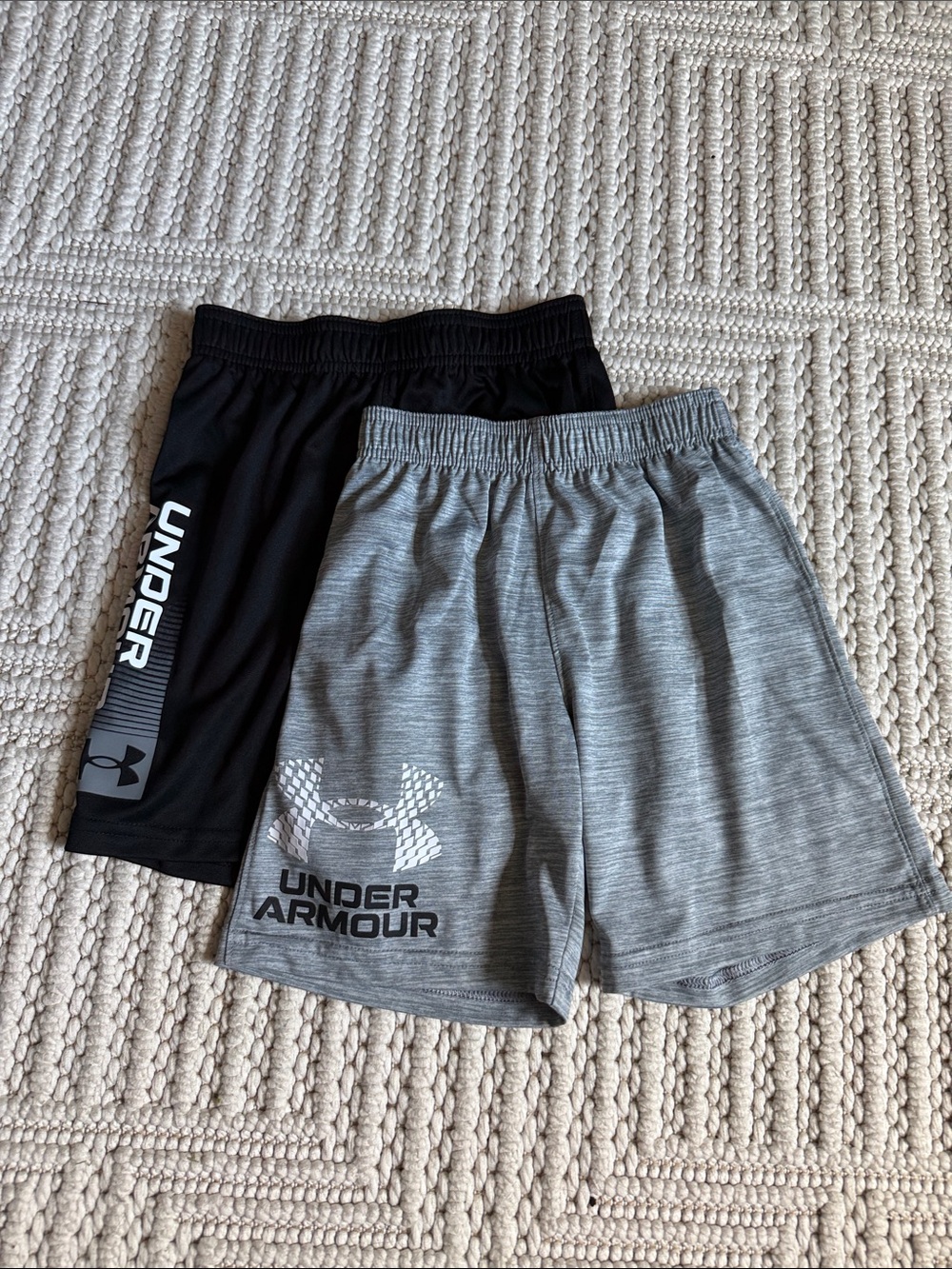 Under Armour Men’s Athletic Shorts Duo - Black & Gray